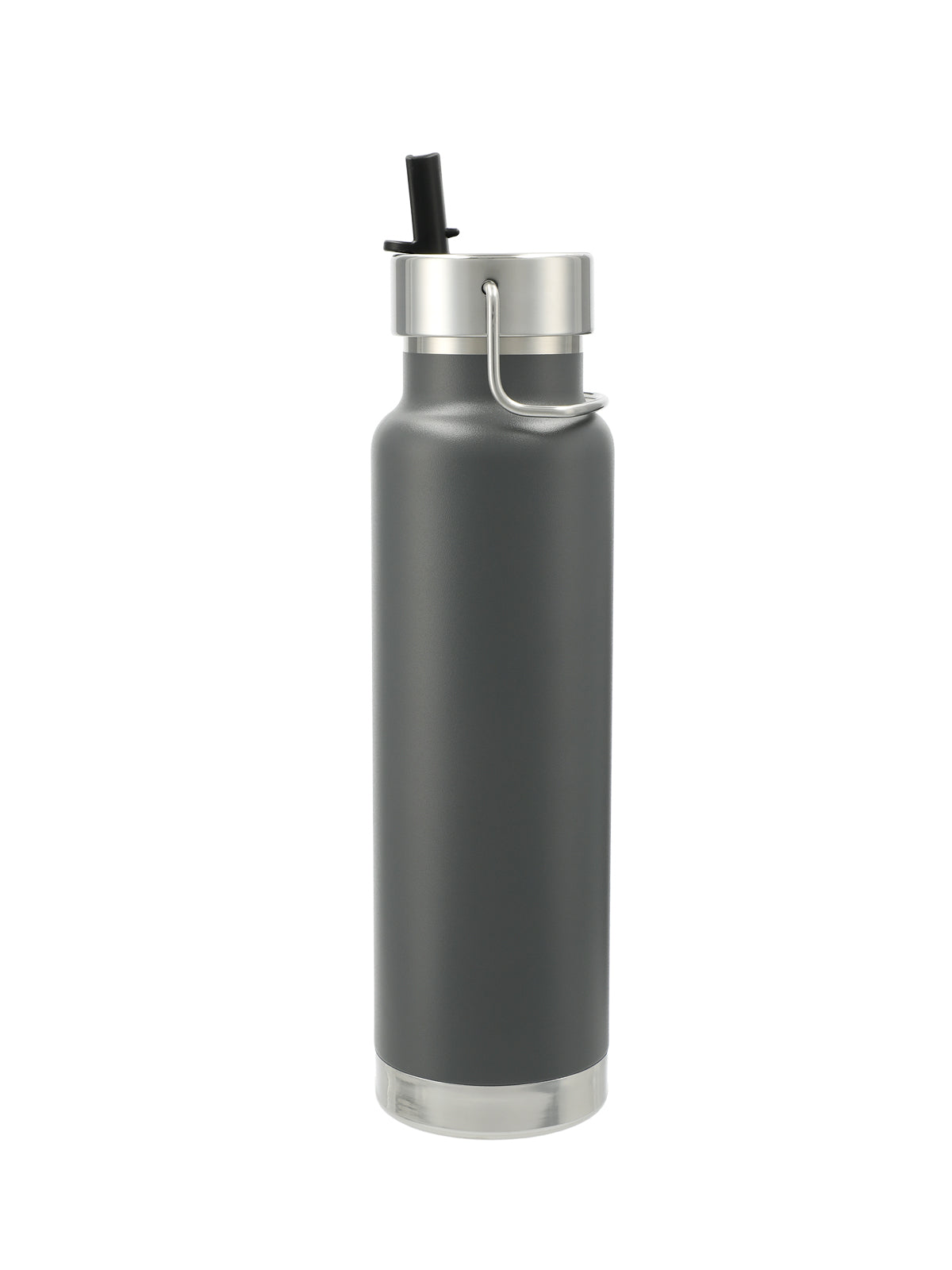 Thor Copper Vacuum Insulated 25oz Bottle with Straw Lid - 160036 - Gray