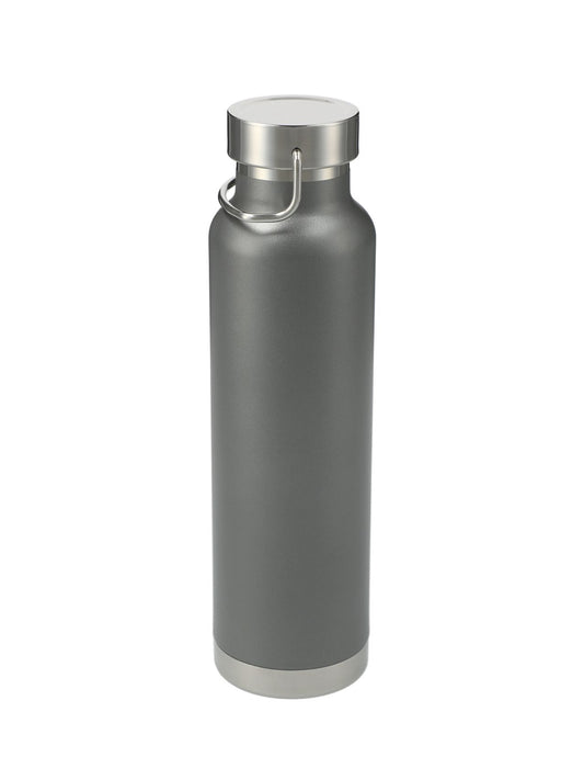 Thor Copper Insulated 22oz Water Bottle - 162585 - Gray