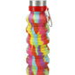 Zigoo Silicone Collapsible 18oz Water Bottle - 162889 - Tie Dye