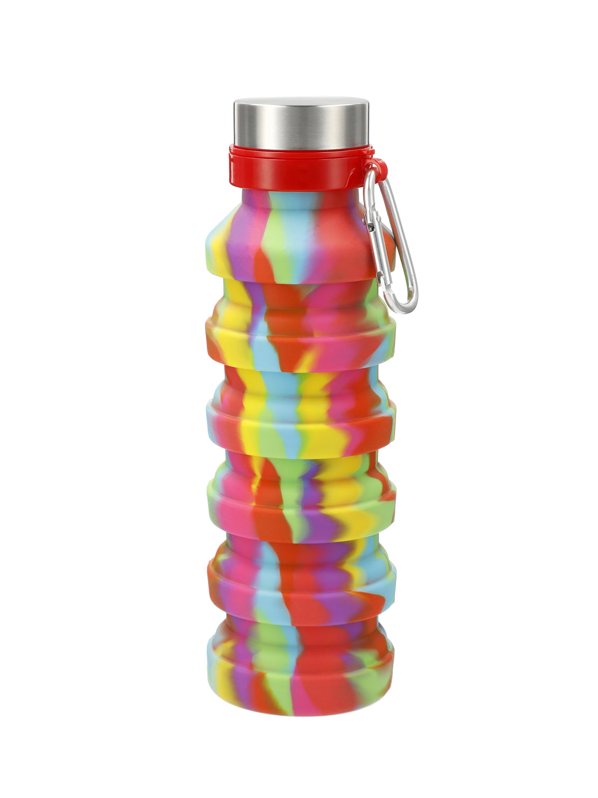 Zigoo Silicone Collapsible 18oz Water Bottle - 162889 - Tie Dye