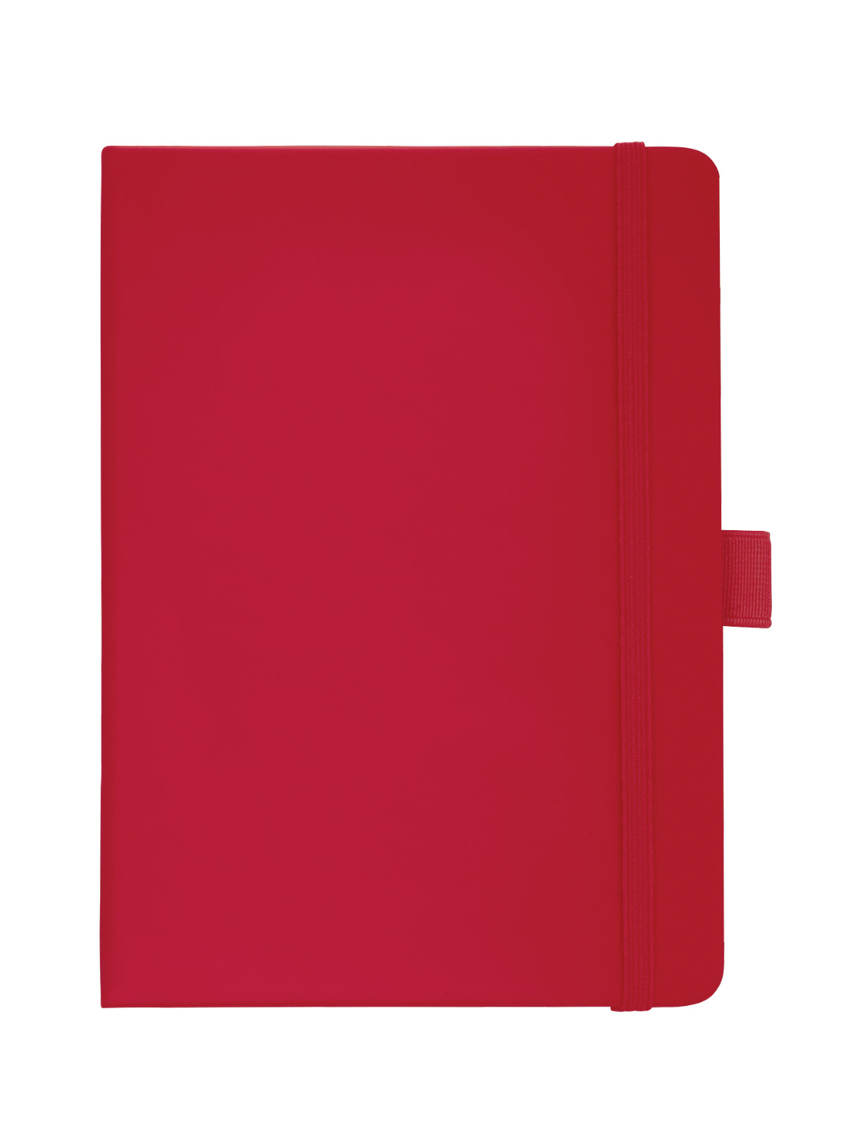 5" x 7" Vienna Hard Bound Journal - 280029 - Red