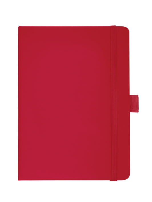 5" x 7" Vienna Hard Bound Journal - 280029 - Red