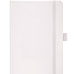 5" x 7" Vienna Hard Bound Journal - 280029 - White
