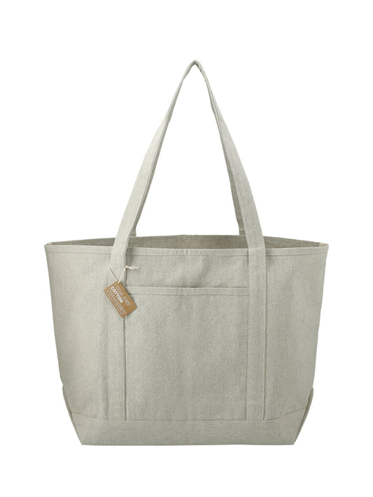 Repose 10oz Recycled Cotton Tote - 790113 - Gray