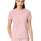 Women's Two-Pocket CRESSY V-Neck Top - 1001 - Light Pink