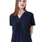 Women's Two-Pocket Shirred Nova Top - 1088 - Navy