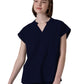 Women's Two-Pocket Vega Dolman Scrub Top - 1098 - Navy