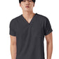 Unisex Student One-Pocket TAYLOR V-Neck Scrub Top - 1153 - Pewter