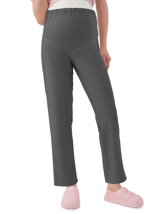 Women's Two-Pocket ZARA Maternity Pant - 2068 - Charcoal