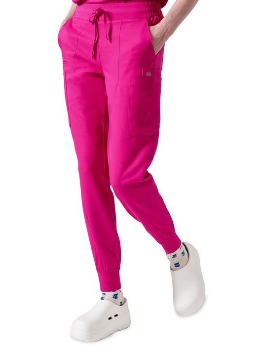 Women's Eight-Pocket NIA Jogger Pant - 2103 - Hot Pink