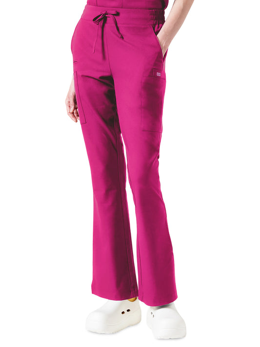 Women's Eight Pocket ORLA Mini Flare Pant - 2123 - Hot Pink