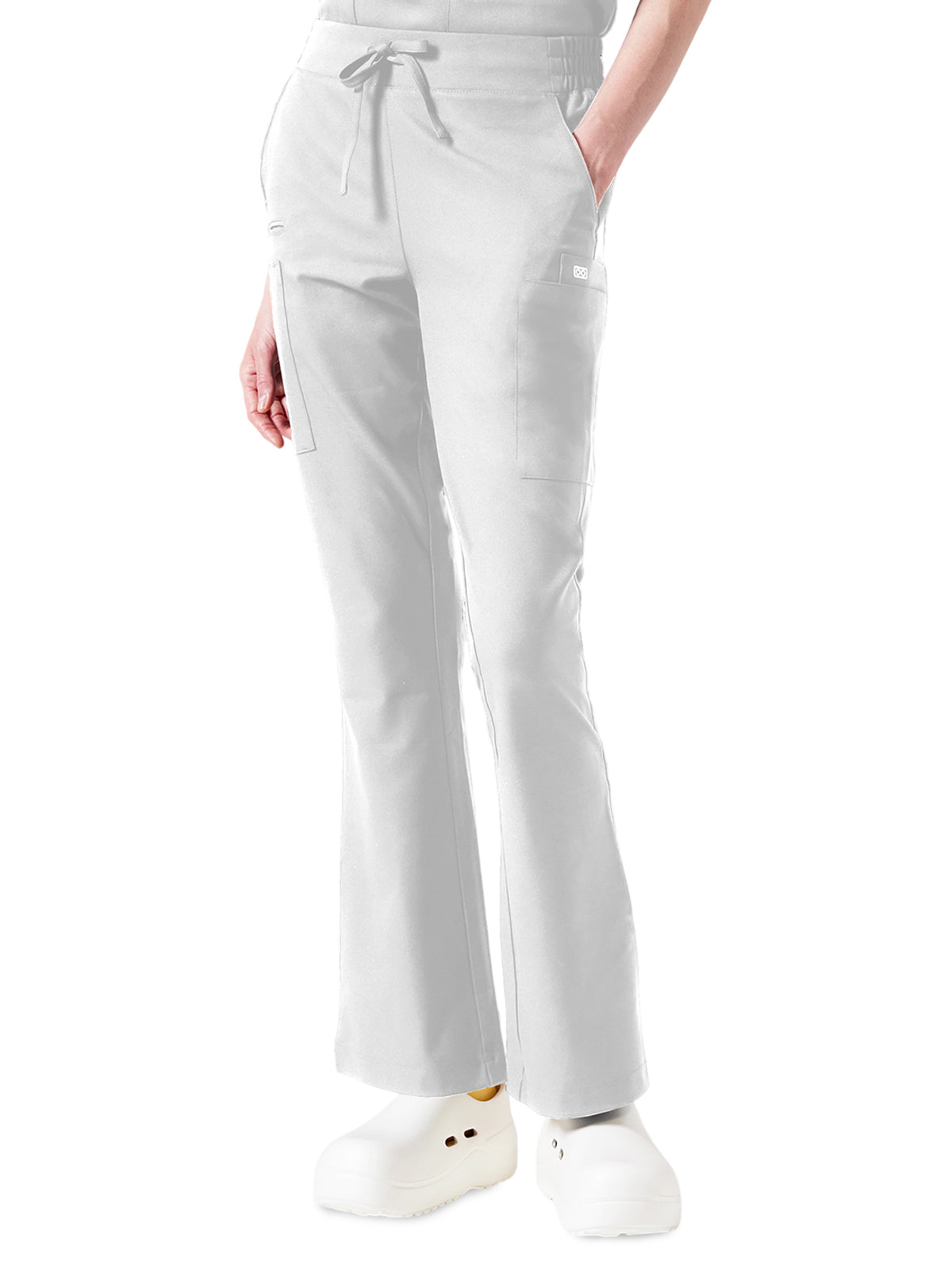 Women's Eight Pocket ORLA Mini Flare Pant - 2123 - White