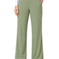 Women's Six-Pocket Hip Flip Flare Pant - 2203 - Matcha
