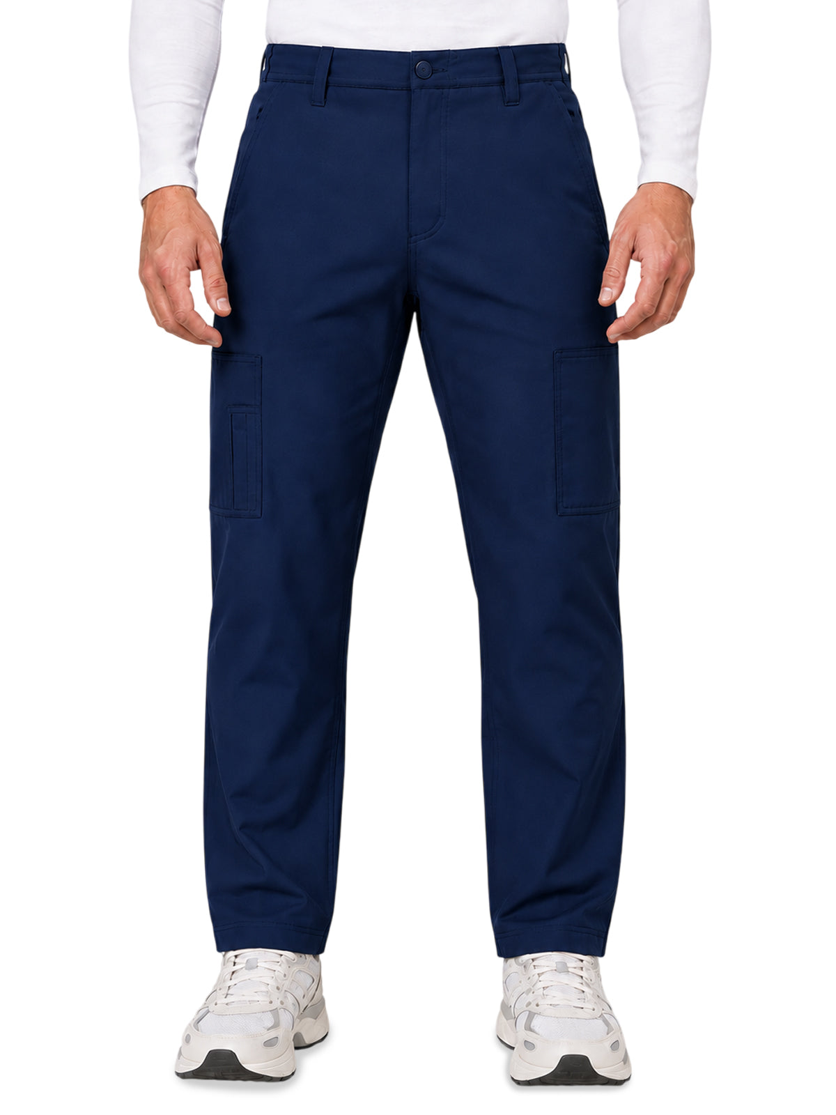 Men's Seven-Pocket Cosmo Trouser Scrub Pant - 2523 - Navy