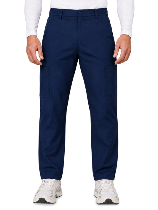 Men's Seven-Pocket Cosmo Trouser Scrub Pant - 2523 - Navy