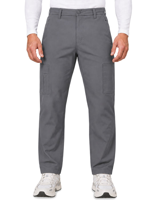 Men's Seven-Pocket Cosmo Trouser Scrub Pant - 2523 - Pewter