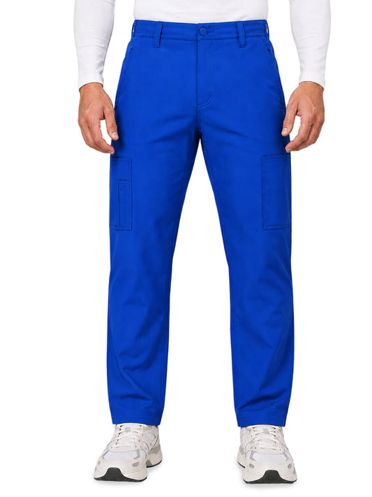 Men's Seven-Pocket Cosmo Trouser Scrub Pant - 2523 - Royal Blue