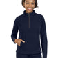 Women's Two-Pocket Perfect Quarter Zip Jacket - 6036 - Navy