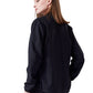 Women's Three-Pocket SIGMA Zipper Scrub Jacket - 6103 - Black