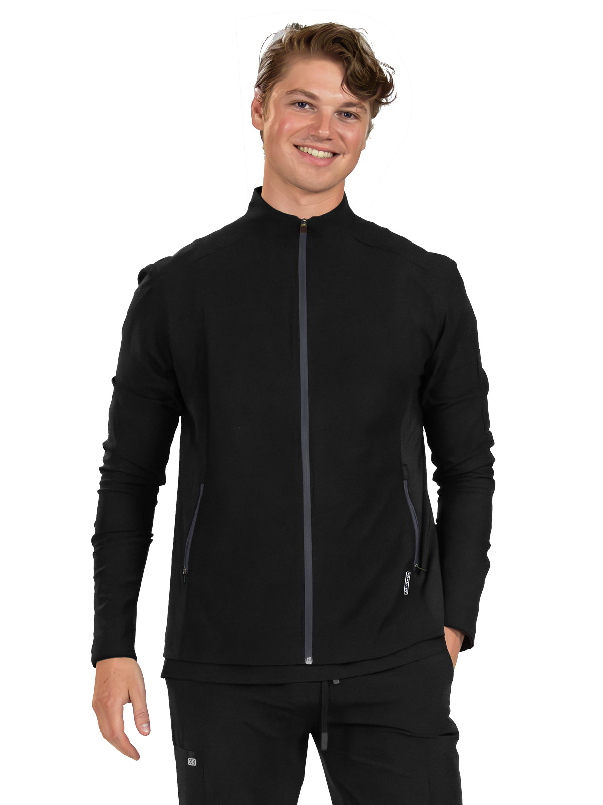 Men's Two-Pocket Perfect Jacket - 6526 - Black