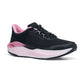 Women's Pinnacle Runner Non-Slip Lightweight Shoe - PINNACLERUNNERW - Black/Pink