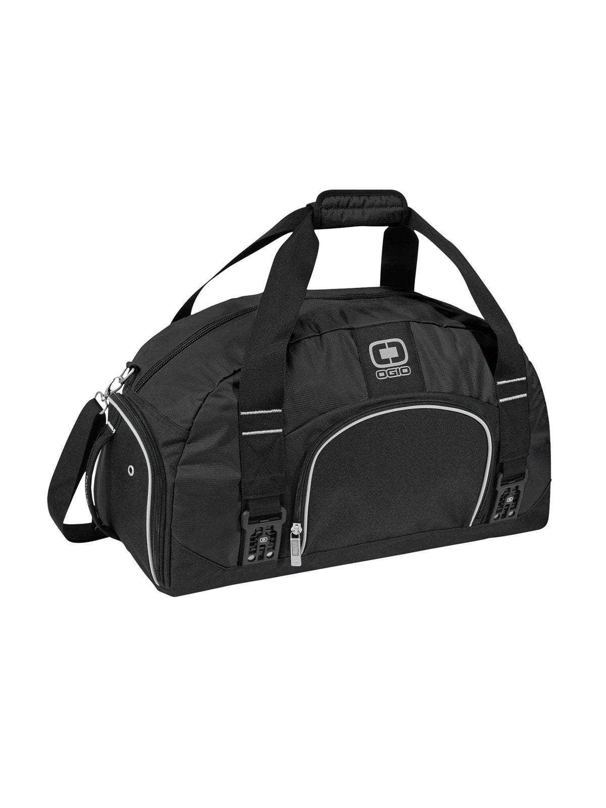 Unisex Big Dome Duffel Bag - 108087 - Black