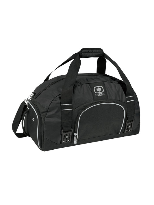 Unisex Big Dome Duffel Bag - 108087 - Black