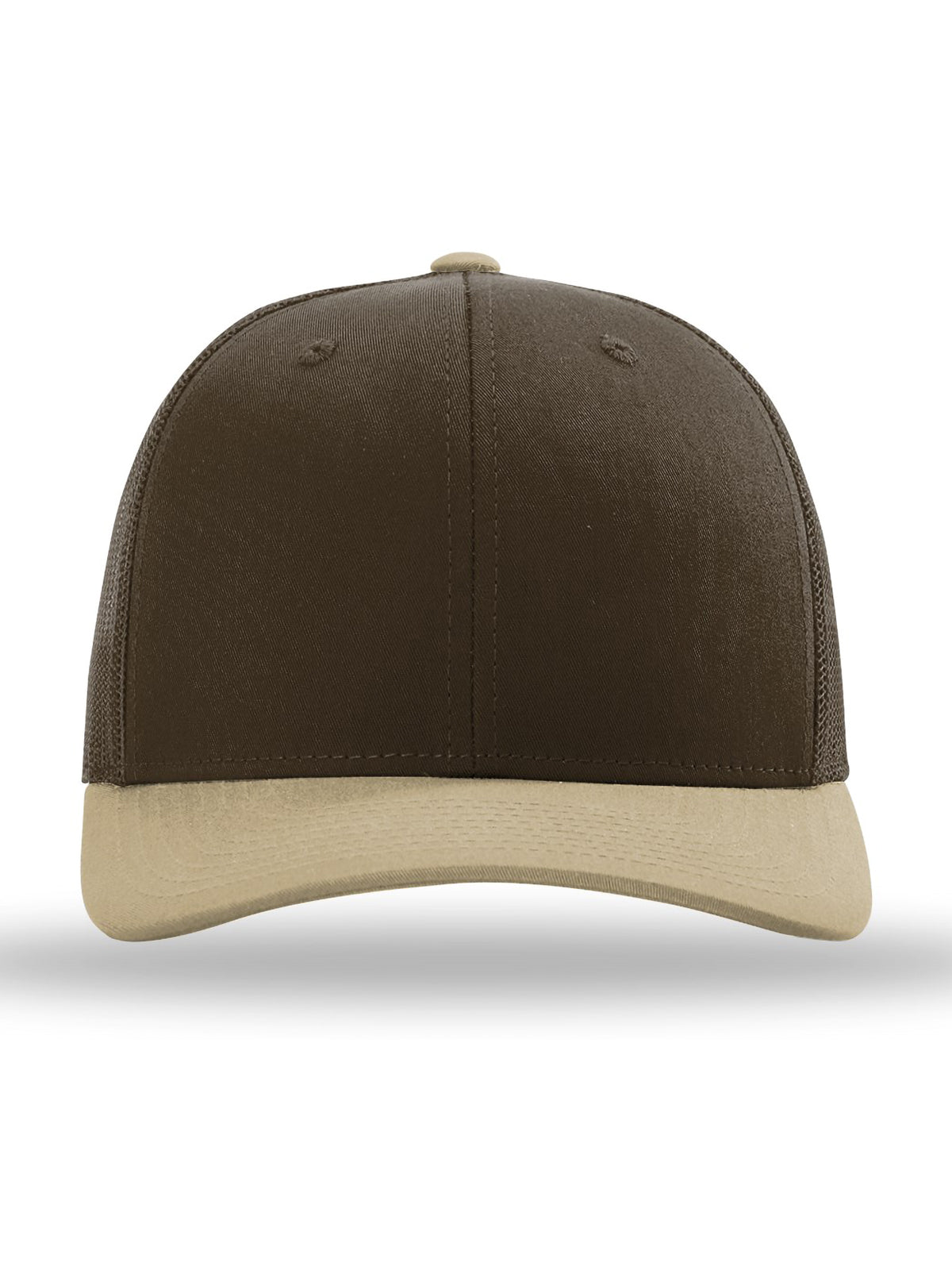 Unisex Trucker Cap - 112 - Brown/ Brown/ Khaki