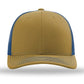 Unisex Trucker Cap - 112 - Biscuit/ True Blue