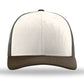 Unisex Trucker Cap - 112 - Cream/ Grey Brown/ Brown