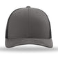 Unisex Trucker Cap - 112 - Charcoal/ Black