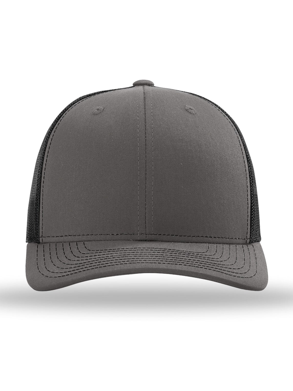 Unisex Trucker Cap - 112 - Charcoal/ Black