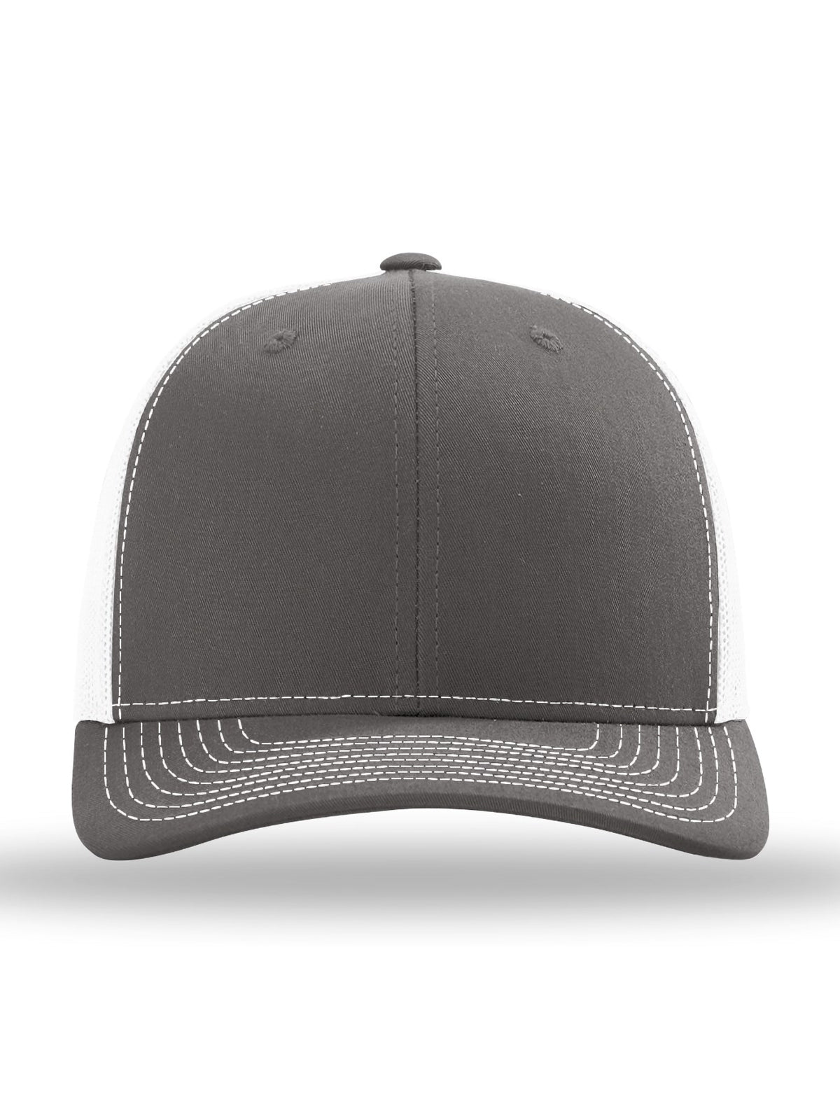 Unisex Trucker Cap - 112 - Charcoal/ White