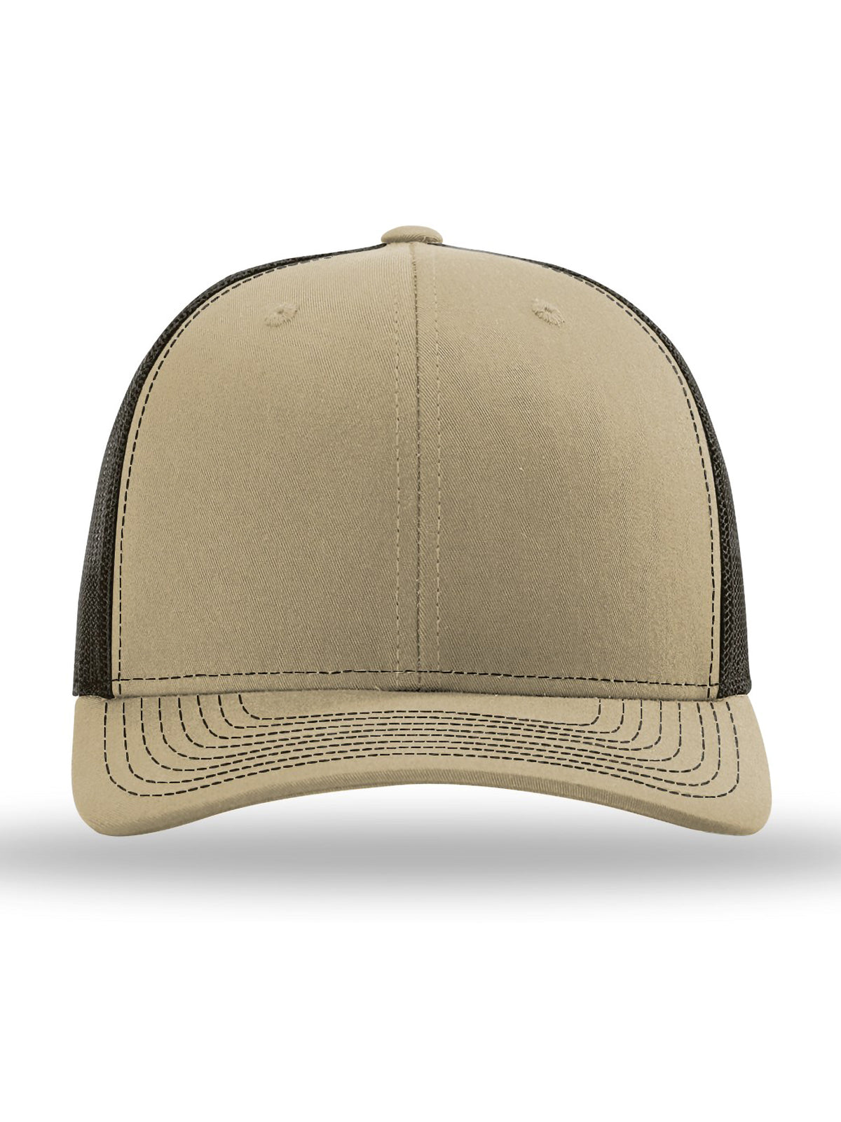 Unisex Trucker Cap - 112 - Khaki/Coffee