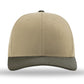 Unisex Trucker Cap - 112 - Khaki/ Khaki/ Chocolate Chip