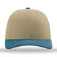 Unisex Trucker Cap - 112 - Khaki/ Khaki/ Legion Blue