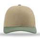 Unisex Trucker Cap - 112 - Khaki/ Khaki/ Loden