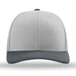 Unisex Trucker Cap - 112 - Light Grey/ Light Grey/ Gunmetal