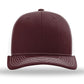 Unisex Trucker Cap - 112 - Maroon/ White