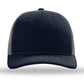 Unisex Trucker Cap - 112 - Navy/ Charcoal