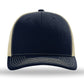 Unisex Trucker Cap - 112 - Navy/ Khaki
