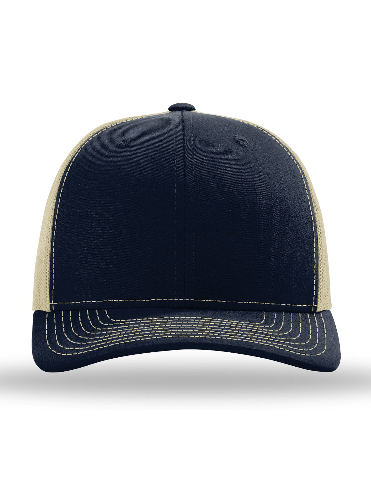 Unisex Trucker Cap - 112 - Navy/ Khaki