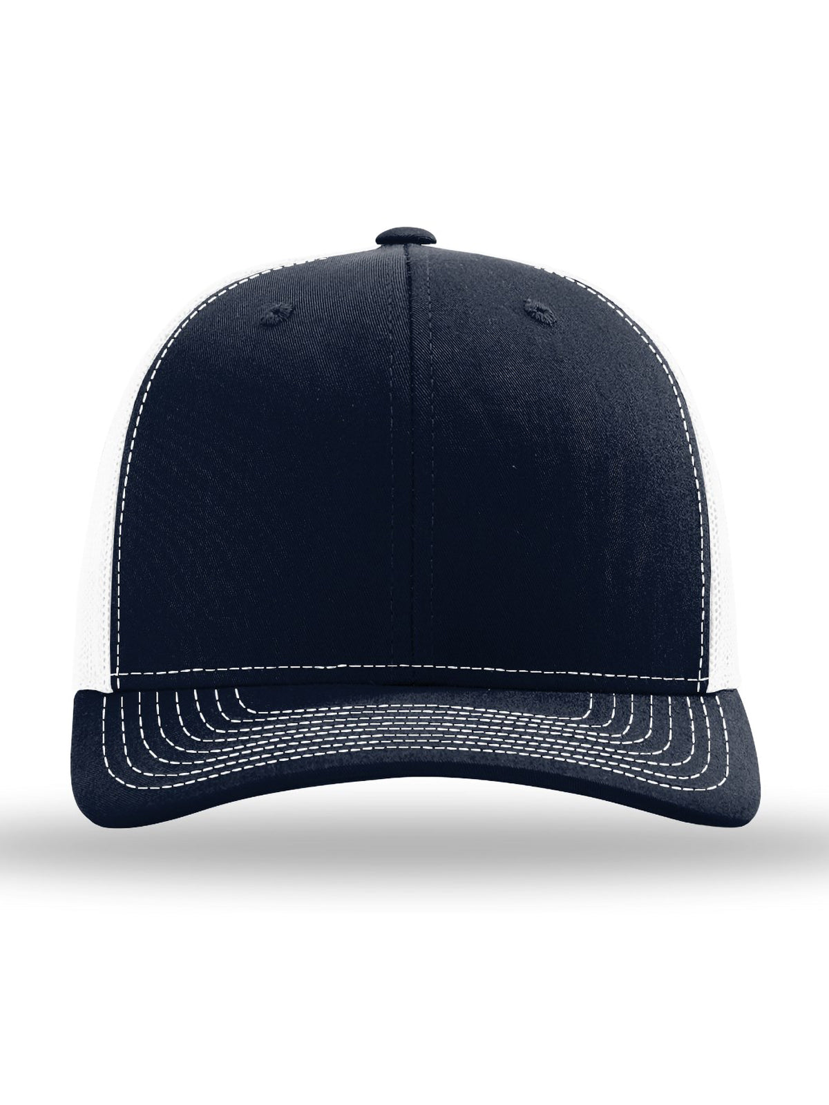 Unisex Trucker Cap - 112 - Navy/ White