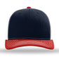 Unisex Trucker Cap - 112 - Navy/ White/ Red