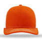 Unisex Trucker Cap - 112 - Orange/ White