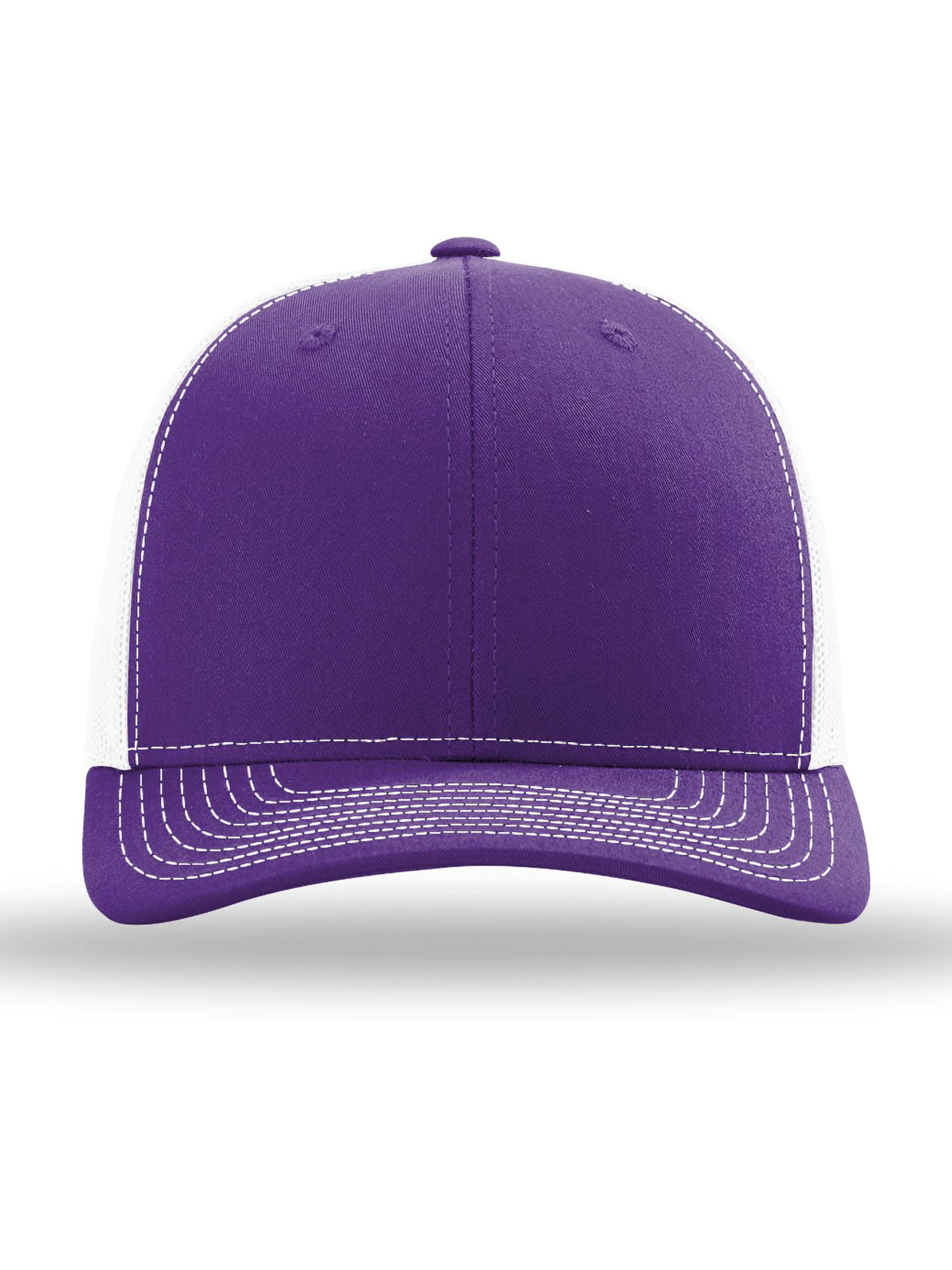 Unisex Trucker Cap - 112 - Purple/ White