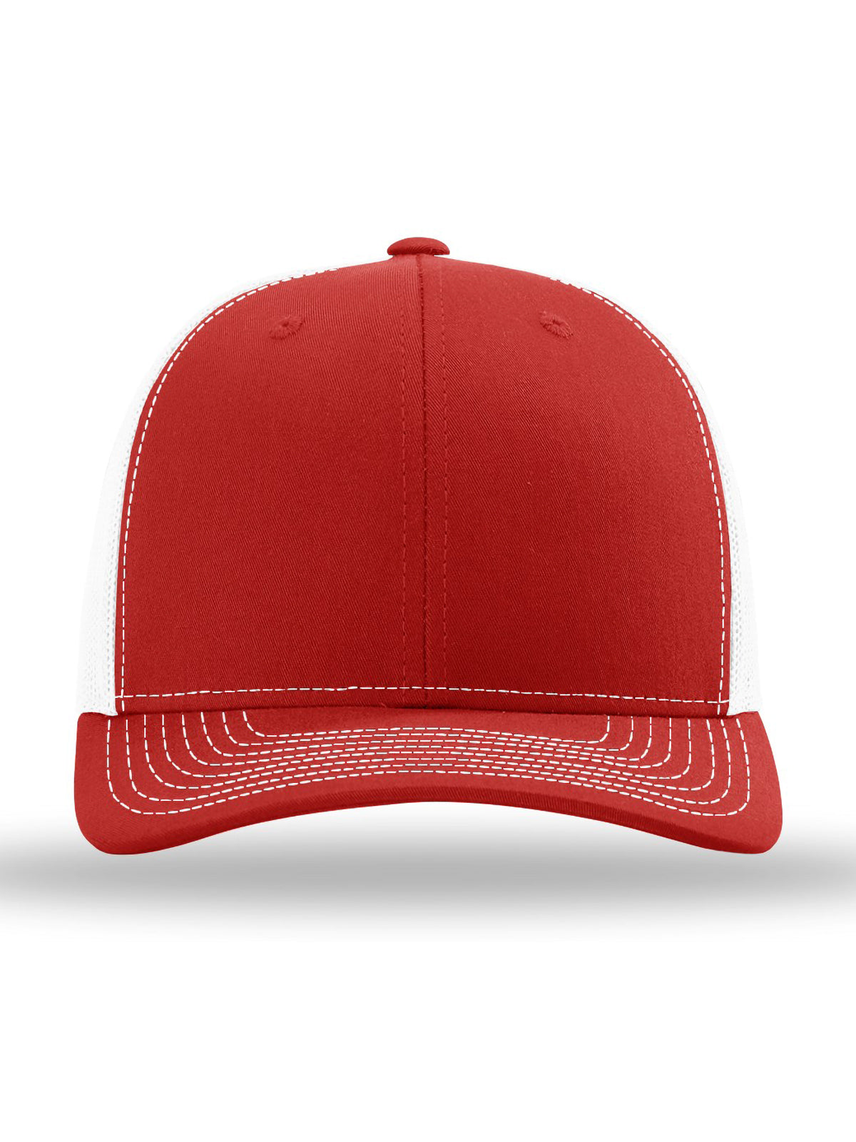 Unisex Trucker Cap - 112 - Red/ White