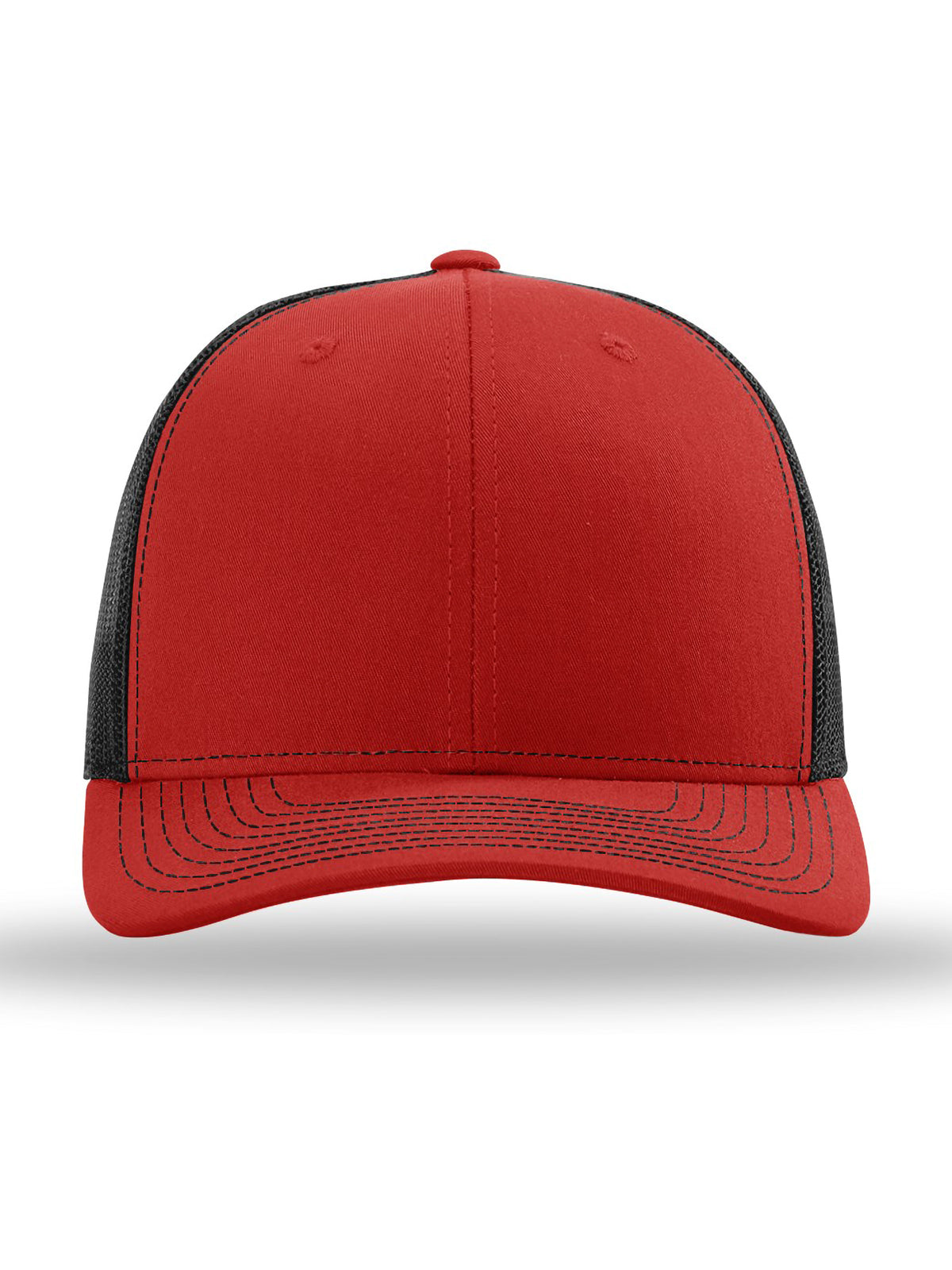 Unisex Trucker Cap - 112 - Red/ Black