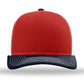 Unisex Trucker Cap - 112 - Red/ White/ Navy