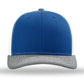 Unisex Trucker Cap - 112 - Royal/ White/ Heather Grey